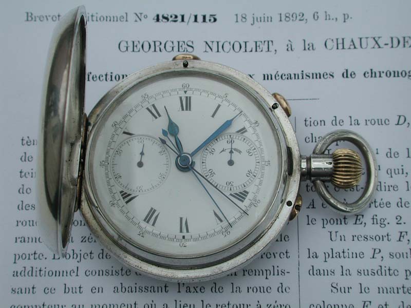 Nicolet best sale pocket watch